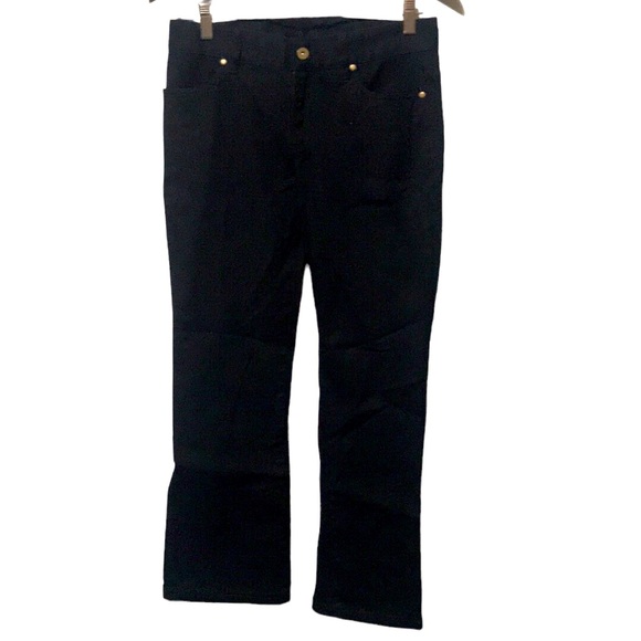 Sunset Rd👖Black Straight Jeans Size 4 - Picture 2 of 5